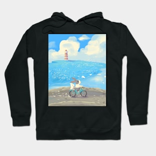 Morning Bike Ride Hoodie